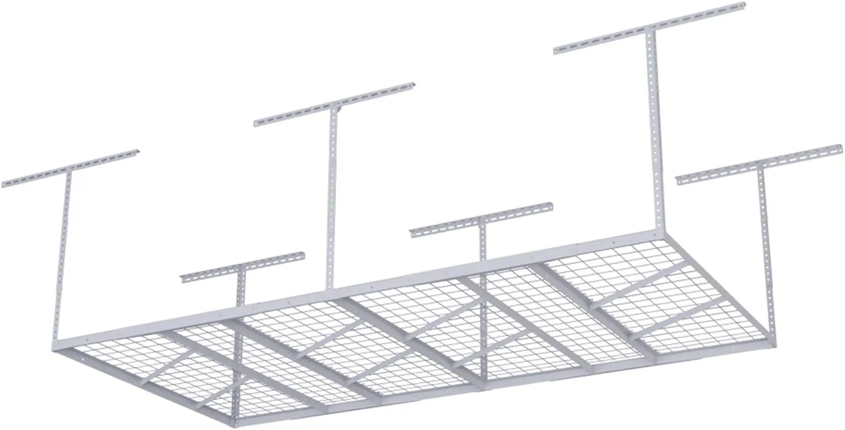 Pro Overhead Garage Storage Rack,Adjustable Garage Storage Organization Systerm,Metal Garage Ceiling Storage Racks,white/Black
Pro Overhead Garage Storage Rack,Adjustable Garage Storage Organization Systerm,Metal Garage Ceiling Storage Racks,white/Black