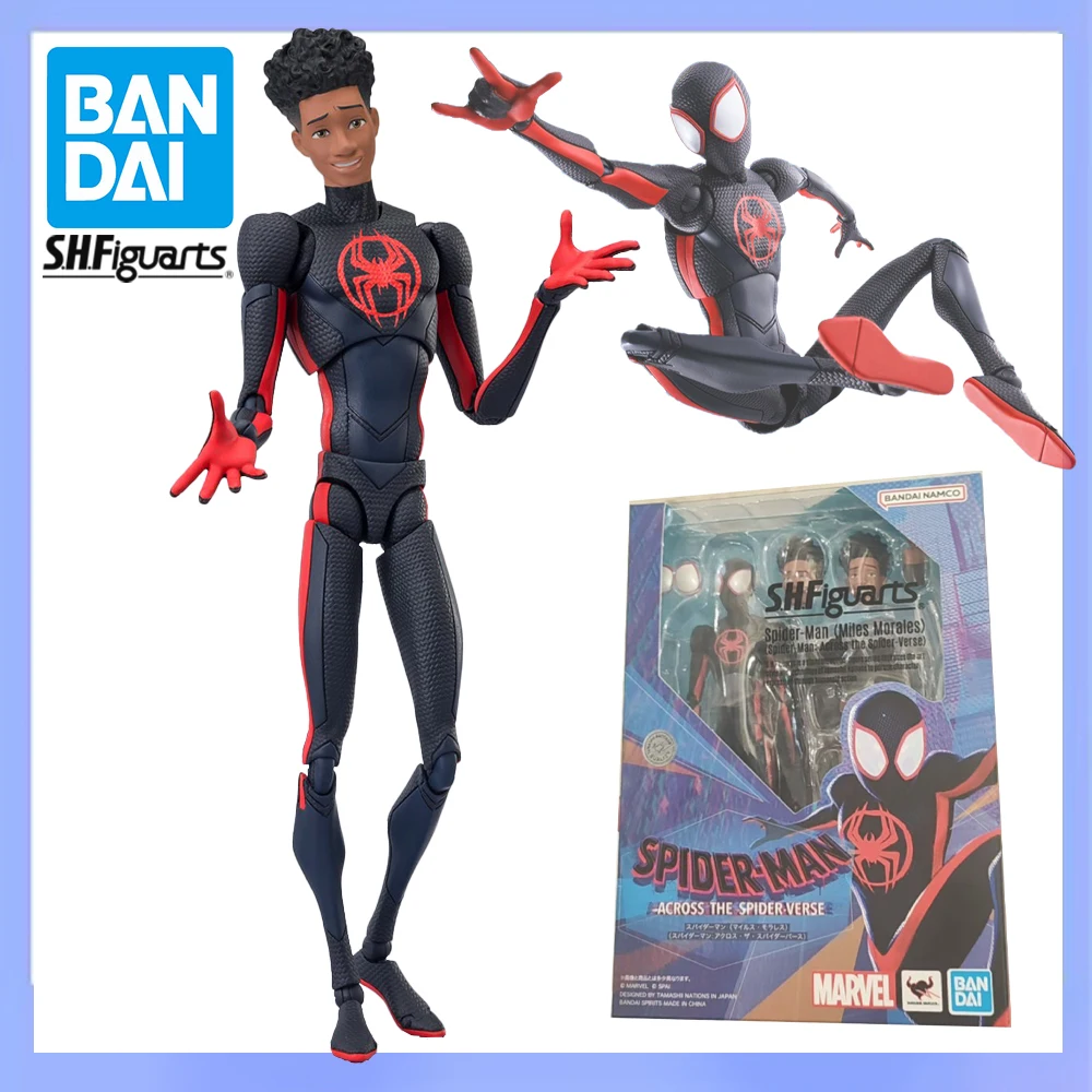 Original in Stock Bandai Spirits S.H.Figuarts Spider-Man: Across The Spider-Verse Spider-Man (Miles Morales) Model Decoration
Original in Stock Bandai Spirits S.H.Figuarts Spider-Man: Across The Spider-Verse Spider-Man (Miles Morales) Model Decoration