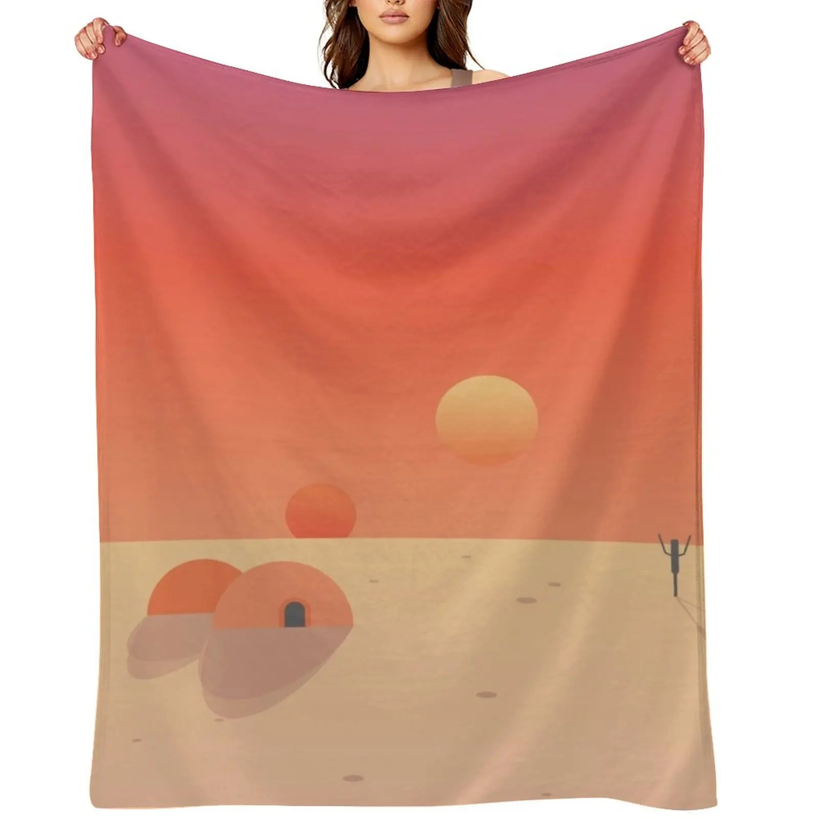 Tattooine Throw Blanket Camping bed plaid Vintage Plush Blankets
Tattooine Throw Blanket Camping bed plaid Vintage Plush Blankets