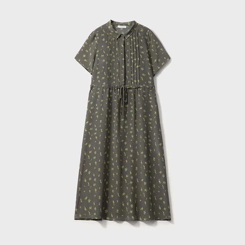 High Quality Gao-End Temperament ~ Heavy Silk Crepe De Chine Collar Half Placket Lace-up Waist-Tight Mid-Length Dress
High Quality Gao-End Temperament ~ Heavy Silk Crepe De Chine Collar Half Placket Lace-up Waist-Tight Mid-Length Dress