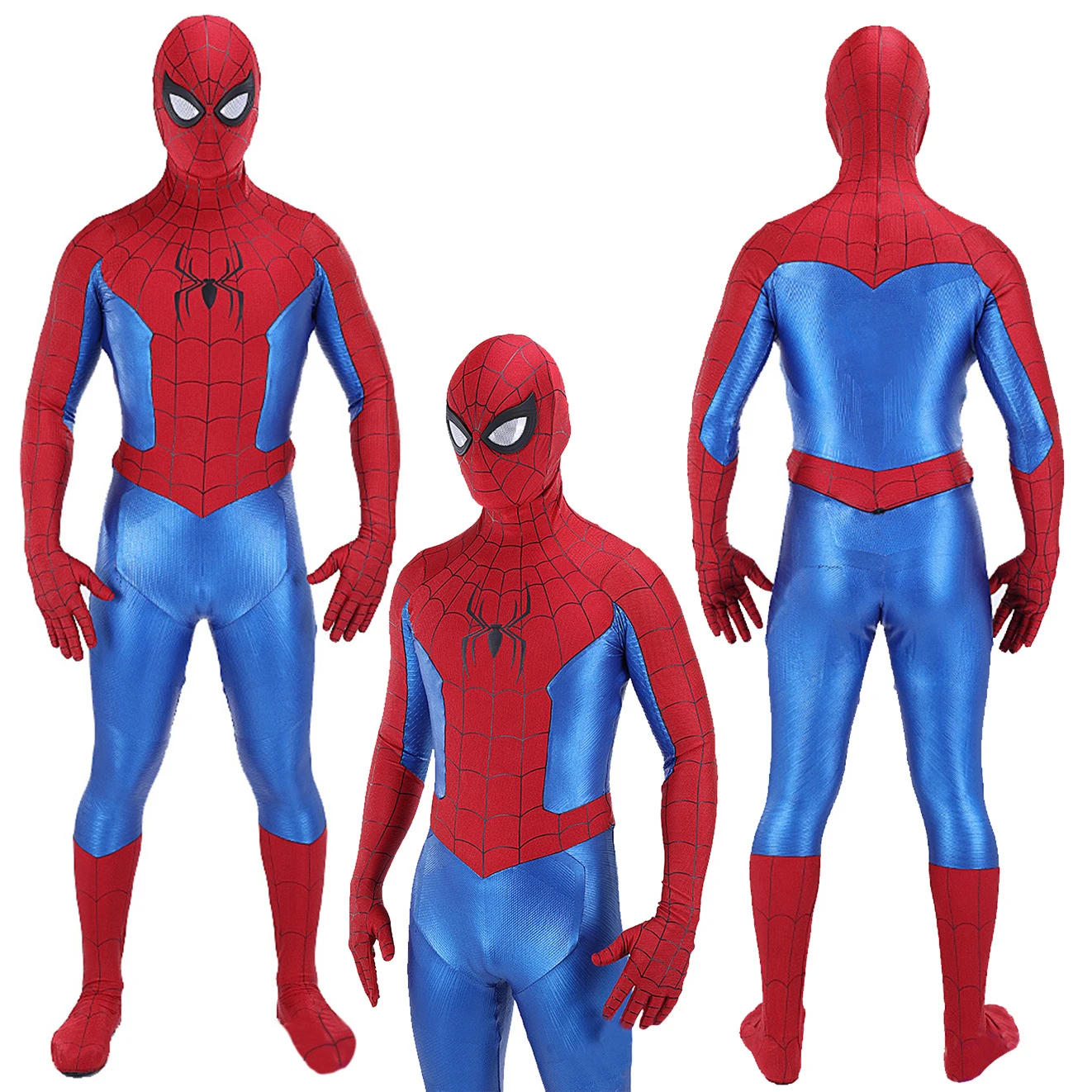 (NO Spider Logo on Back) Foil Fabric NWH Ending Suit Spider Cosplay Superhero Zentai Bodysuit Spidey Halloween Costume Adult
(NO Spider Logo on Back) Foil Fabric NWH Ending Suit Spider Cosplay Superhero Zentai Bodysuit Spidey Halloween Costume Adult