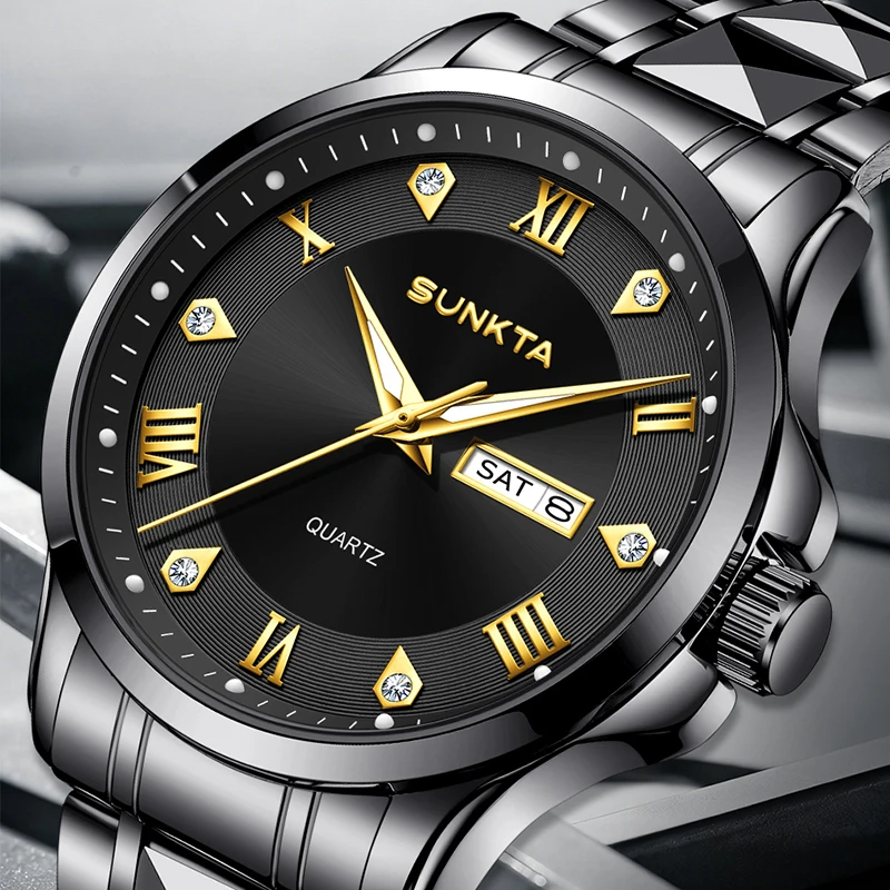 SUNKTA Top brand luxury watches mens 2026 business clock casual fashion male watch luminous date quartz wristwatch reloj hommes
SUNKTA Top brand luxury watches mens 2026 business clock casual fashion male watch luminous date quartz wristwatch reloj hommes
