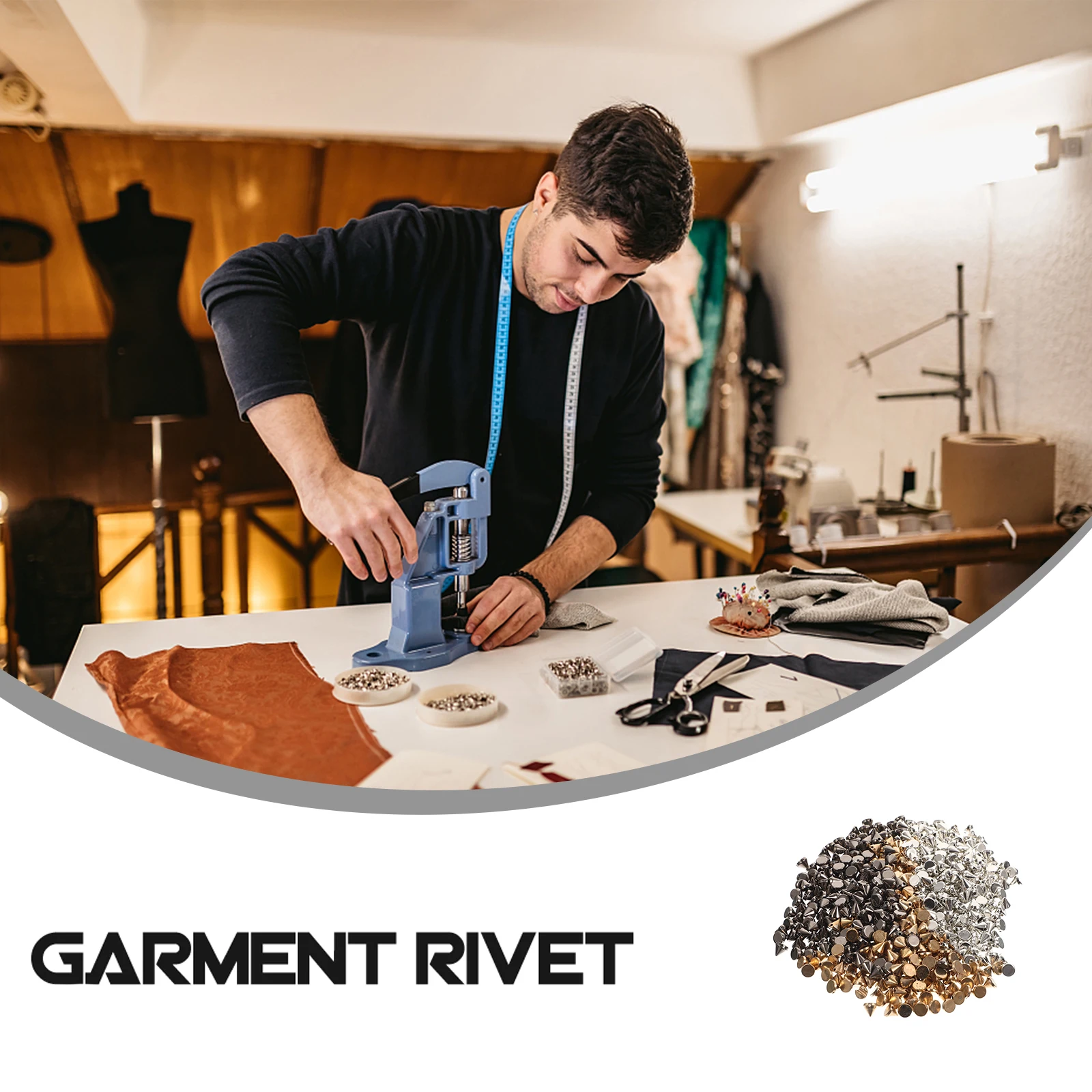 100pcs Plastic Electroplated Rivets For Fabric Punk Craft Studs Sewing Spikes Smooth Flat Tip Garments Embellishment Diy
100pcs Plastic Electroplated Rivets For Fabric Punk Craft Studs Sewing Spikes Smooth Flat Tip Garments Embellishment Diy