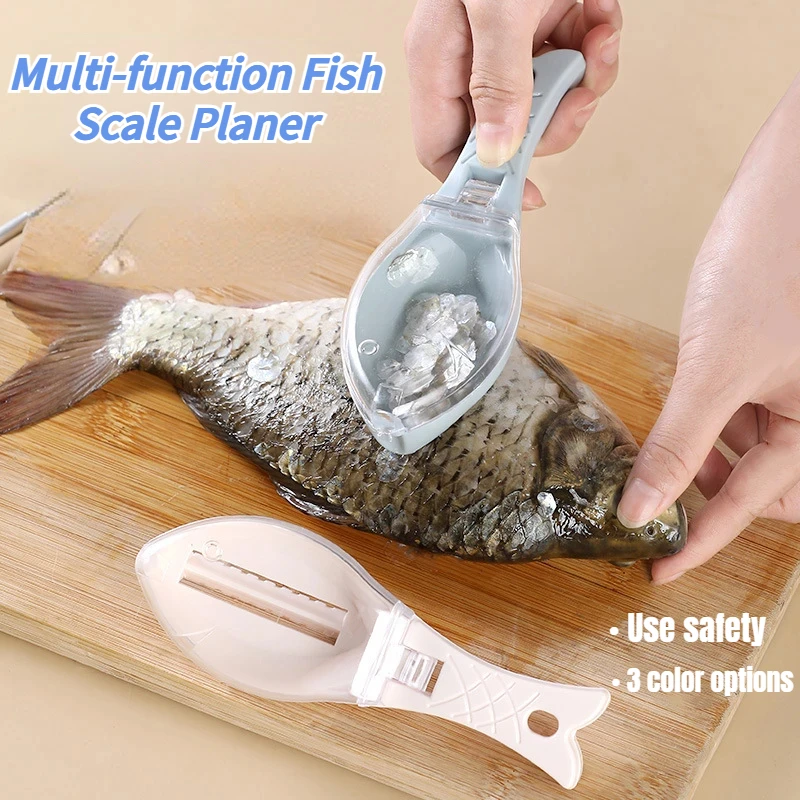 Multi-function Fish Scale Planer Fish Scale Grille Scraper Fish Cleaning Tool with Cover Scraper Household Kitchen Cooking Carp
Multi-function Fish Scale Planer Fish Scale Grille Scraper Fish Cleaning Tool with Cover Scraper Household Kitchen Cooking Carp