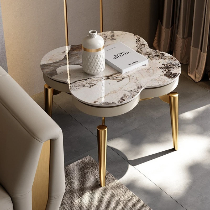 Art light luxury sofa edge, living room four-leaf clover lucky corner
Art light luxury sofa edge, living room four-leaf clover lucky corner