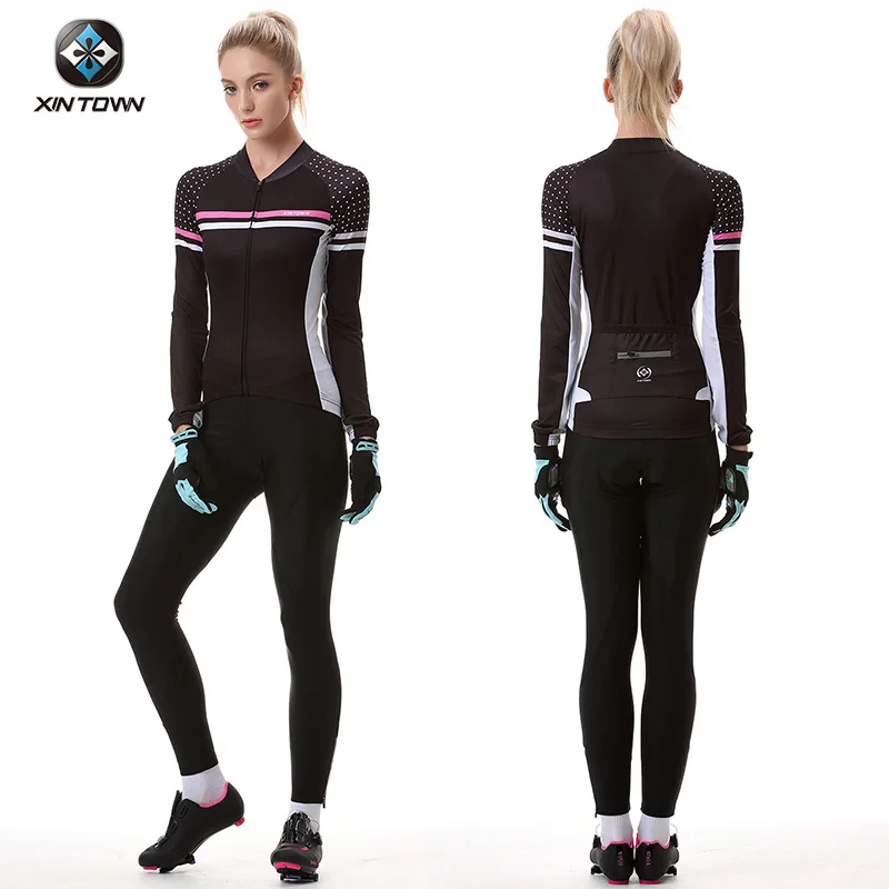 Комплект велосипедной одежды XINTOWN Xinling Style для женщин, осенне-зимний, с длинными рукавами, влагоотводящий (футболка и брюки)
Комплект велосипедной одежды XINTOWN Xinling Style для женщин, осенне-зимний, с длинными рукавами, влагоотводящий (футболка и брюки)