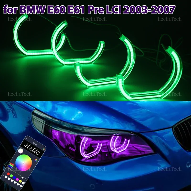Световые кольца Led Angel Eyes Автомобильные фары Аксессуары Свет для BMW E60 E61 520i 525i 530i 540i 545i 550i M5 Pre LCI 2003-2007
Световые кольца Led Angel Eyes Автомобильные фары Аксессуары Свет для BMW E60 E61 520i 525i 530i 540i 545i 550i M5 Pre LCI 2003-2007