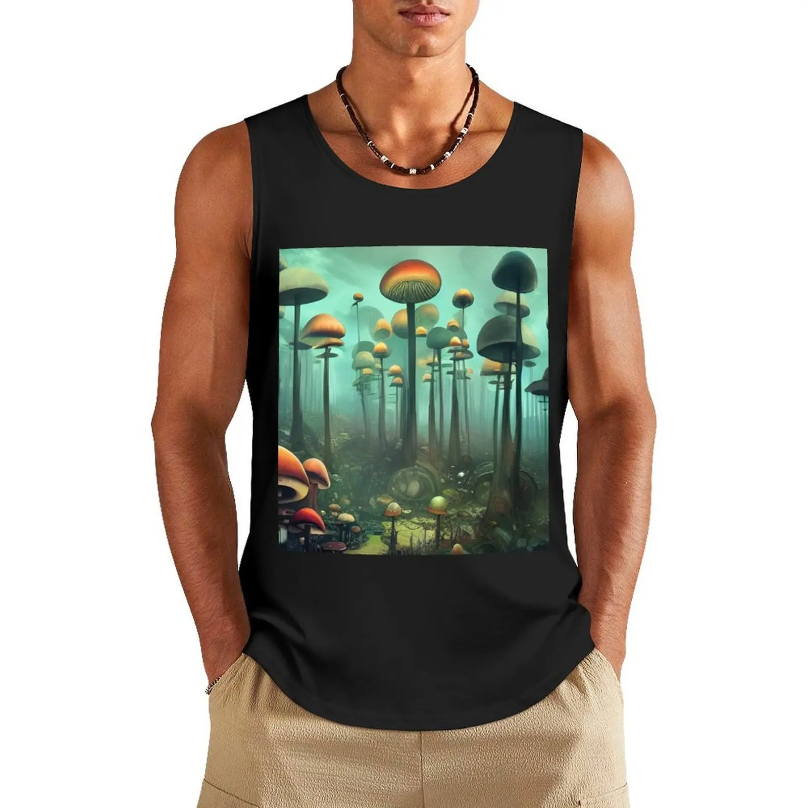 Beneath the Mushroom Canopy Tank Top Sleeveless top basketball clothing gym clothes man fitness
Beneath the Mushroom Canopy Tank Top Sleeveless top basketball clothing gym clothes man fitness