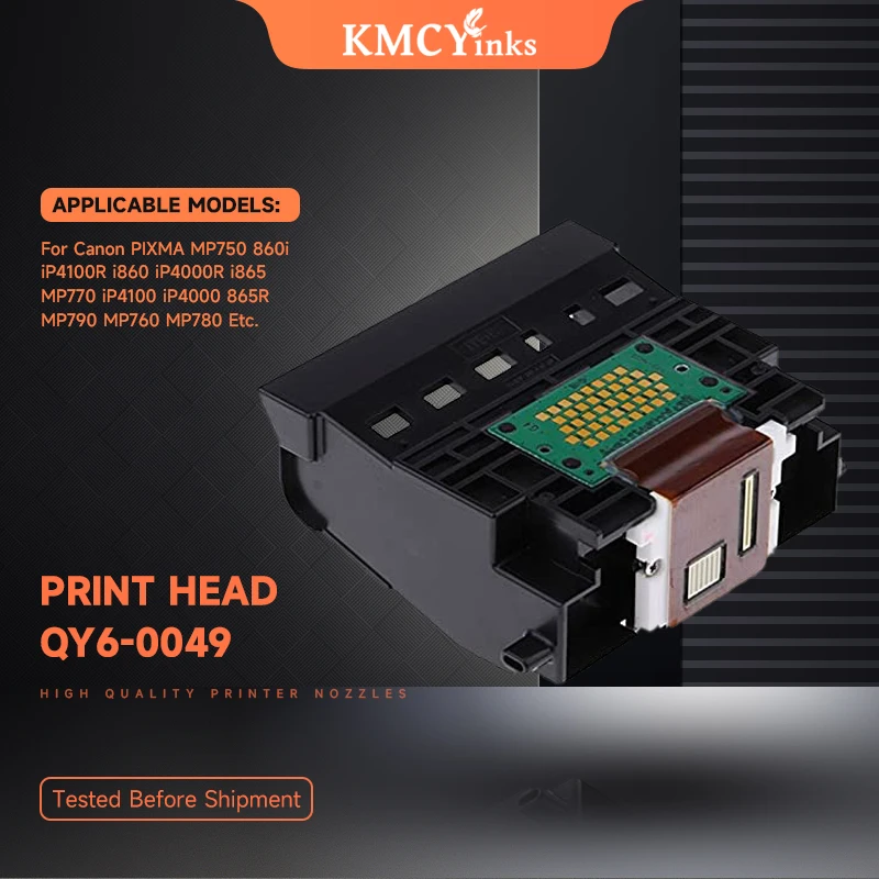 KMCYinks QY6-0049 Refurbished Printhead Suitable For Canon Print For Head I865 IP4000 MP760 MP780 Offfice Needs QY60049
KMCYinks QY6-0049 Refurbished Printhead Suitable For Canon Print For Head I865 IP4000 MP760 MP780 Offfice Needs QY60049