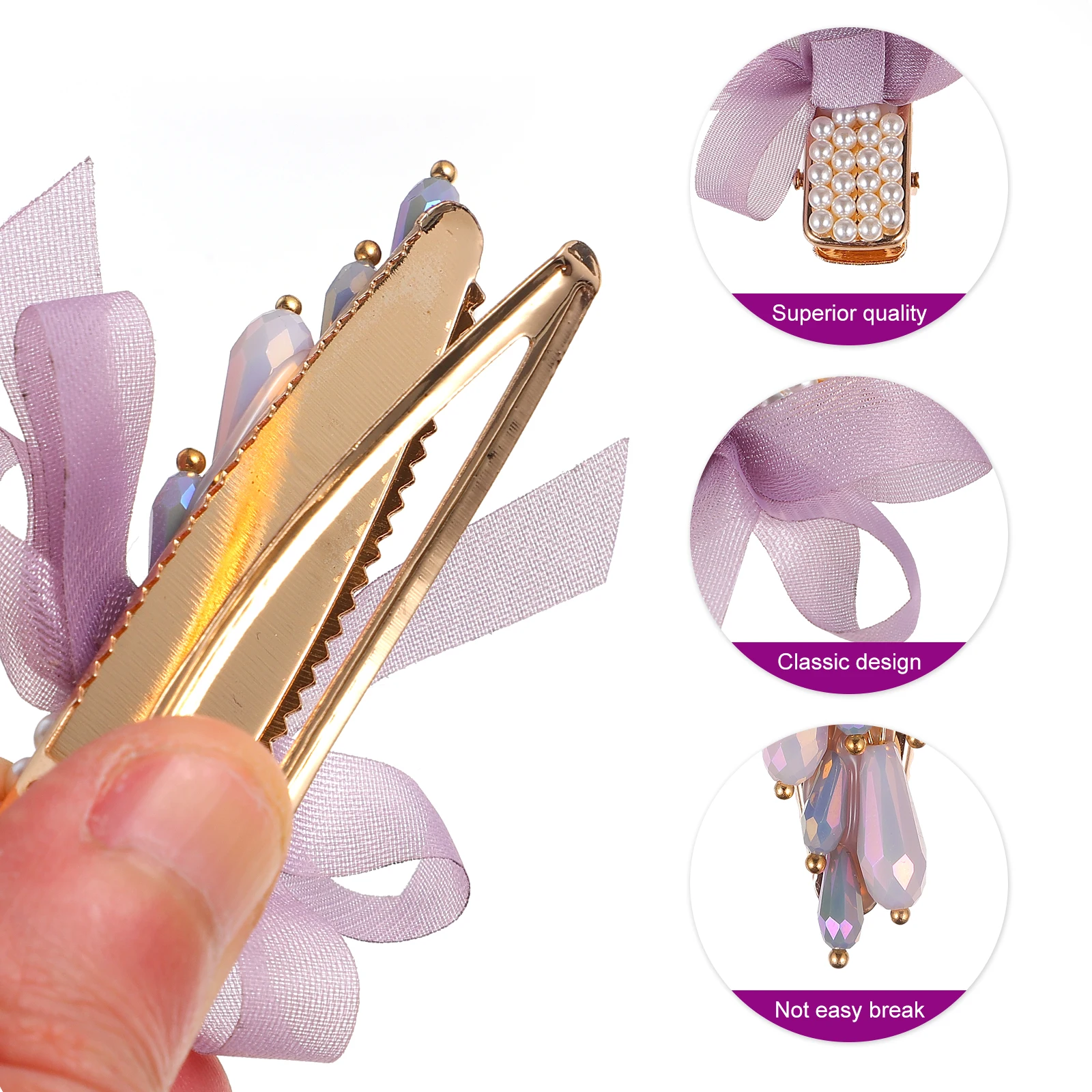 1pc Vintage Hairpin Elegant Rhinestone Pearl Alloy Hair Clip Durable Women Headwear For Wedding Birthday Engagement Party Hair
1pc Vintage Hairpin Elegant Rhinestone Pearl Alloy Hair Clip Durable Women Headwear For Wedding Birthday Engagement Party Hair