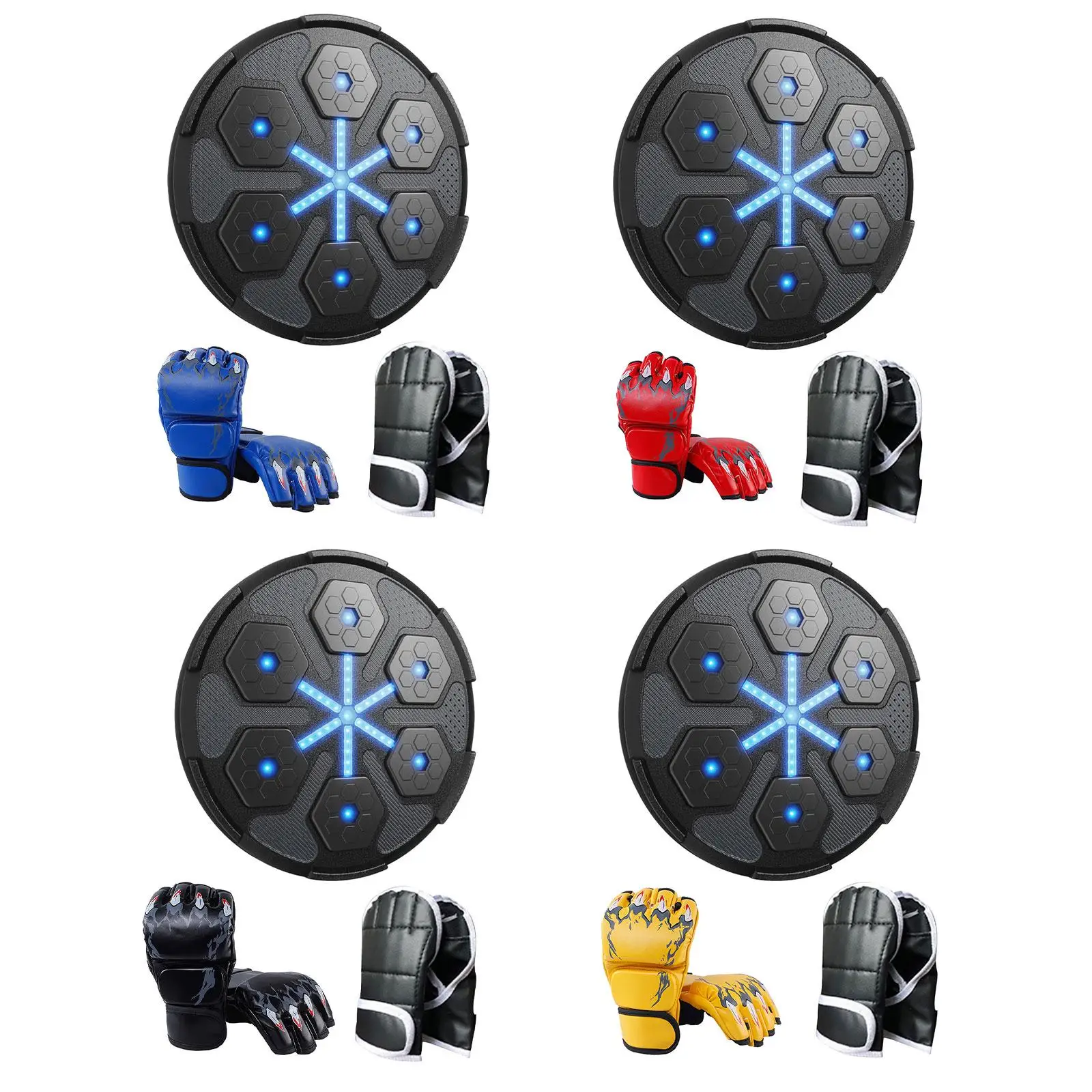 Boxing Machine RGB Light Wall Mount Equipment for Adults with 2 Pair Gloves for Practice Fitness Workout Kickboxing Karate
Boxing Machine RGB Light Wall Mount Equipment for Adults with 2 Pair Gloves for Practice Fitness Workout Kickboxing Karate