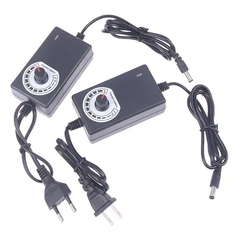 New-Adjustable ON/OFF Adapter 3V-12V 2A Of Voltage 3V 4.5V 5V 6V 7.5V 8V 9V 10V 12V 2A 24W Power Supply Charger 5.5mm