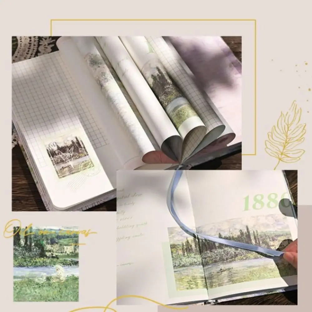 Aesthetic Student Diary Notepad Art Oil Painting Beautiful Illustration Notepad Classic Design Magnetic Buckle
Aesthetic Student Diary Notepad Art Oil Painting Beautiful Illustration Notepad Classic Design Magnetic Buckle