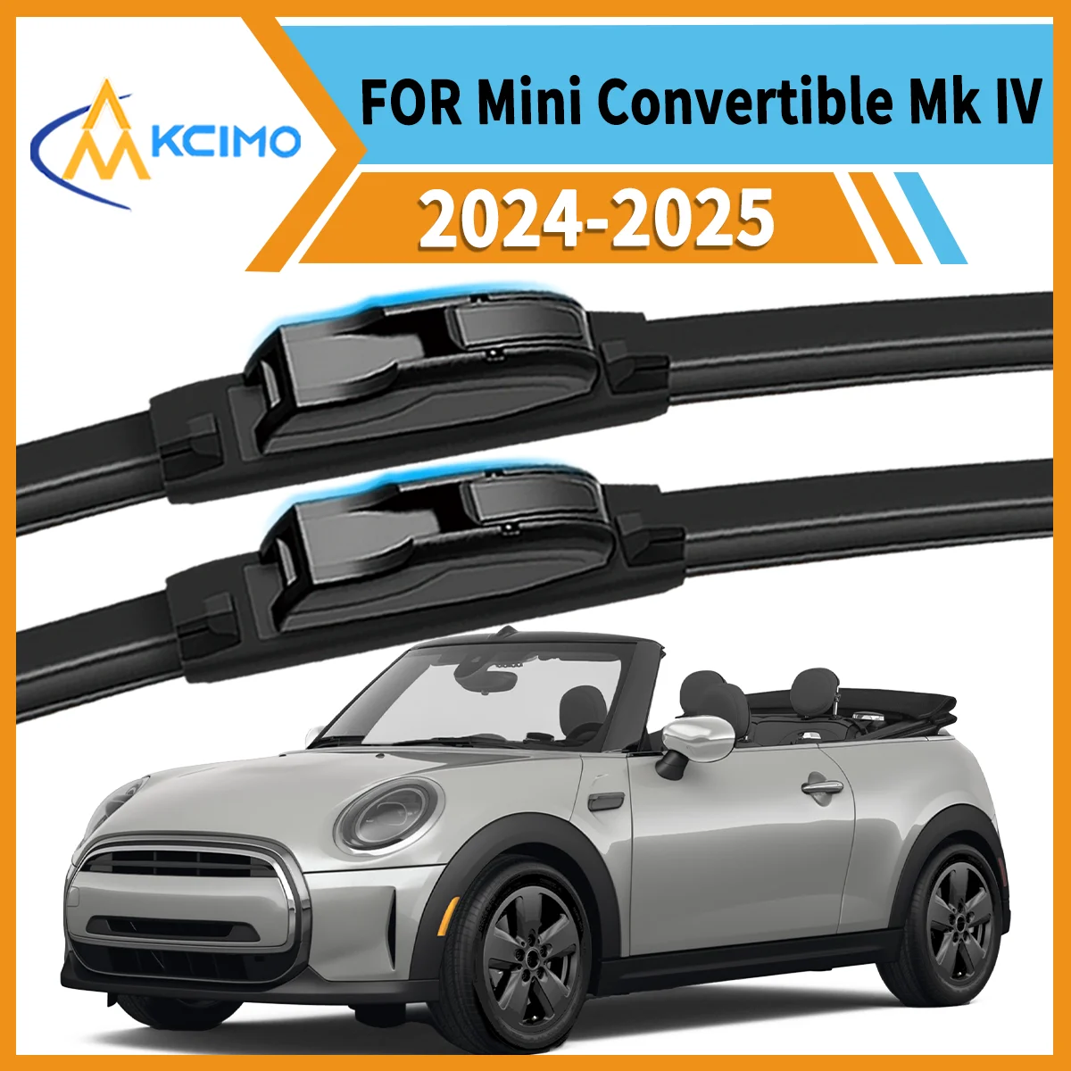 Smooth & Silent Wiping 2PCS Wiper Blades for Mini Convertible Mk IV 2024-2025 All-Weather Performance Clear View
Smooth & Silent Wiping 2PCS Wiper Blades for Mini Convertible Mk IV 2024-2025 All-Weather Performance Clear View