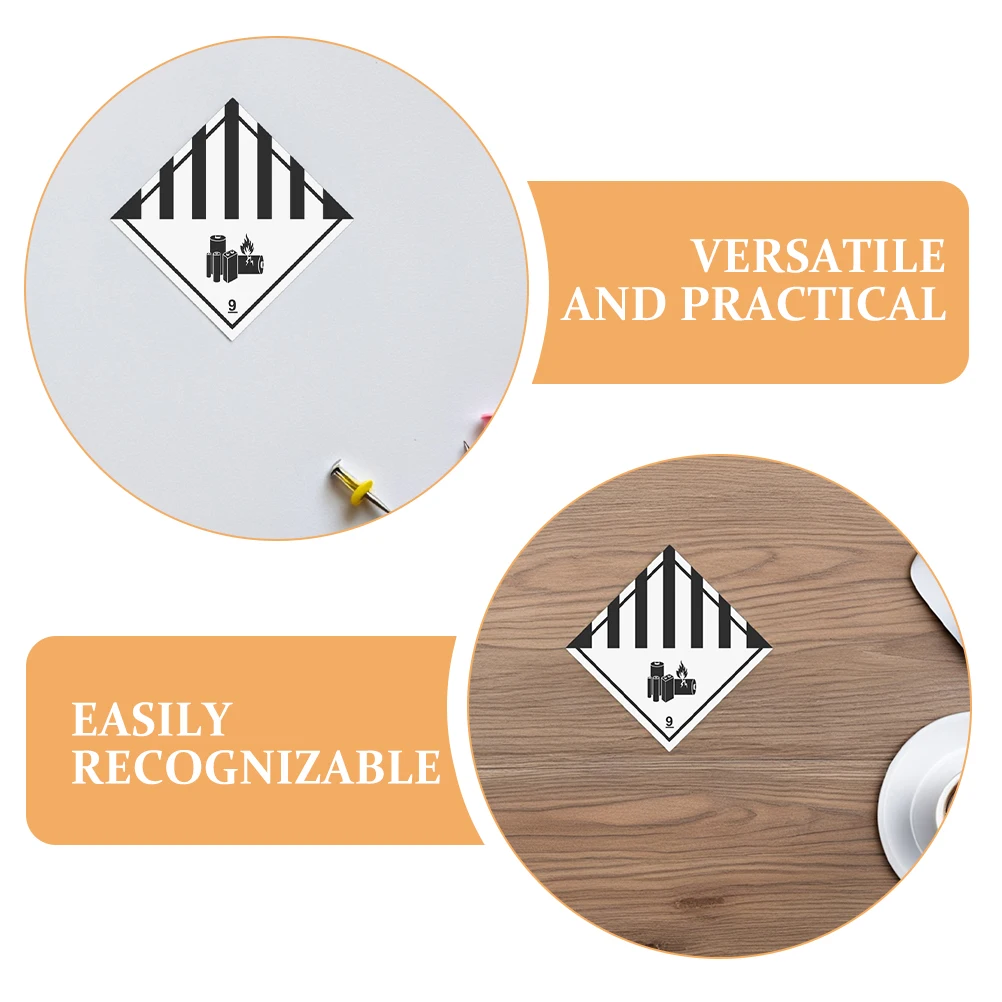 150pcs 9 Waterproof Adhesive Stickers Hazardous Materials Safety Label for Shipping Caution Transport Warning Sticker
150pcs 9 Waterproof Adhesive Stickers Hazardous Materials Safety Label for Shipping Caution Transport Warning Sticker