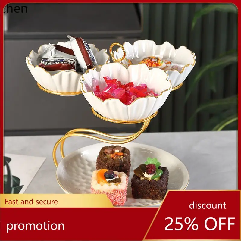 Zml iron fruit plate for homehigh-end living room afternoon tea candy dessert stand snack tray melon seed plate
Zml iron fruit plate for homehigh-end living room afternoon tea candy dessert stand snack tray melon seed plate