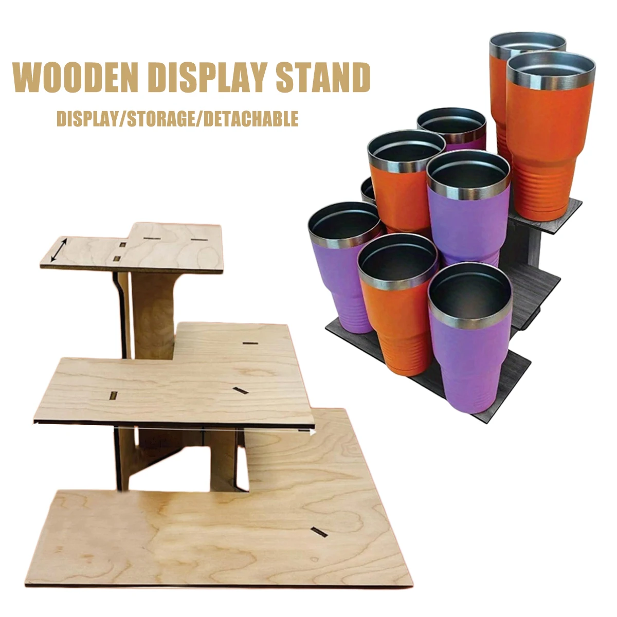 Three-Layer Wooden Display Rack Multifunctional Removable Cargo Snack Storage Shelf for Stores Counters Shows Toy Collection
Three-Layer Wooden Display Rack Multifunctional Removable Cargo Snack Storage Shelf for Stores Counters Shows Toy Collection