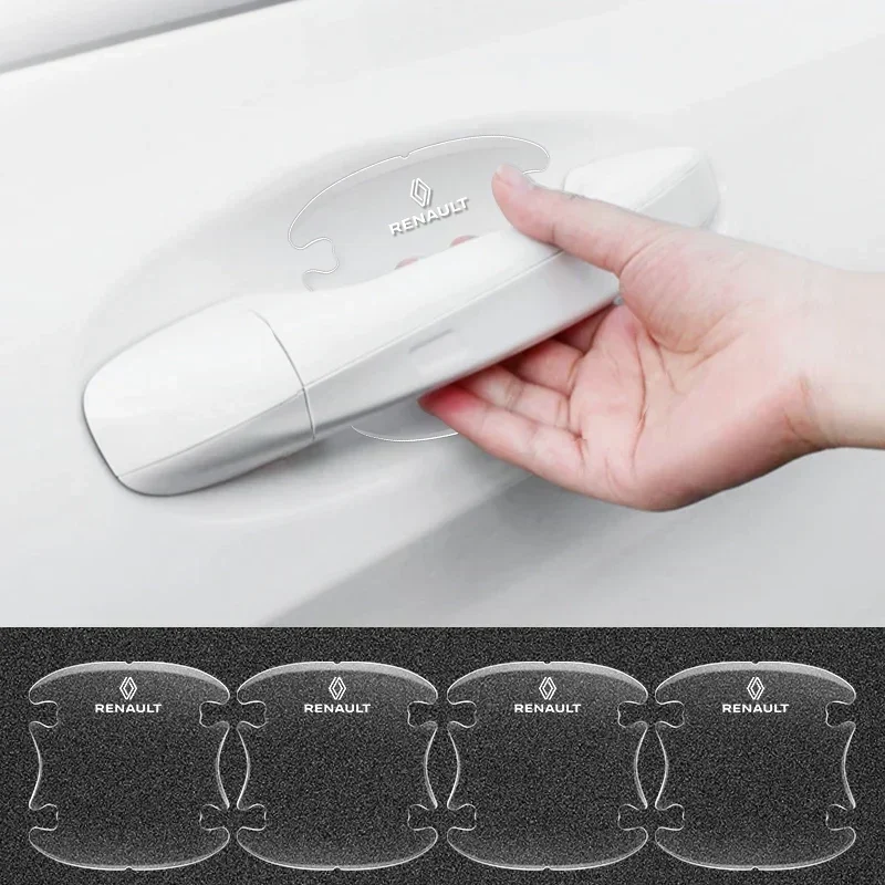 4 шт., прозрачная наклейка на дверную ручку автомобиля, защитные полоски от столкновений для Renault Megane 3 2 Clio 4 Duster Captur Logan
4 шт., прозрачная наклейка на дверную ручку автомобиля, защитные полоски от столкновений для Renault Megane 3 2 Clio 4 Duster Captur Logan