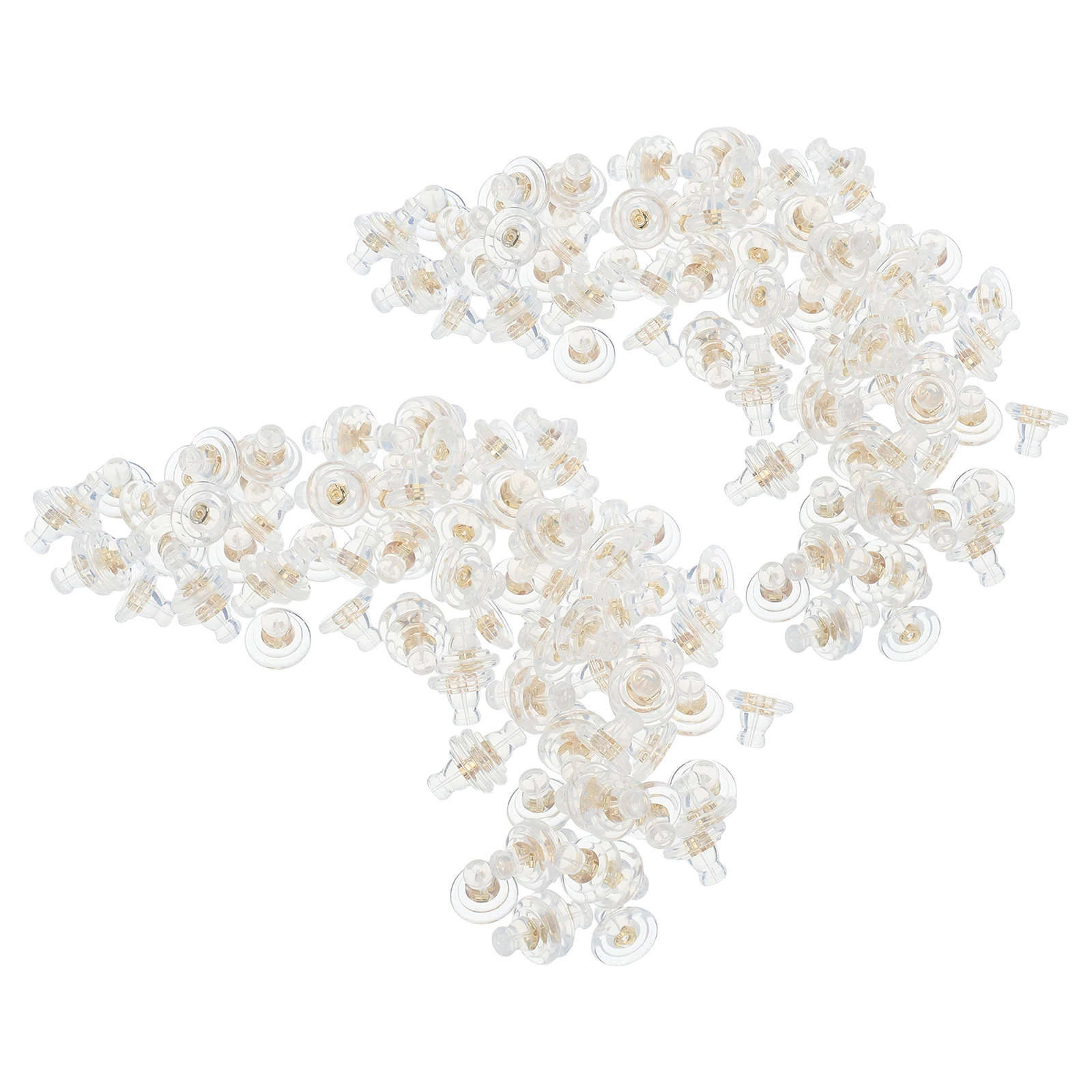 100pcs Ear Ring Back Cover Silicone Clear Stoppers European American Copper Replacement Earring Accessories Soft Flat for Daily
100pcs Ear Ring Back Cover Silicone Clear Stoppers European American Copper Replacement Earring Accessories Soft Flat for Daily