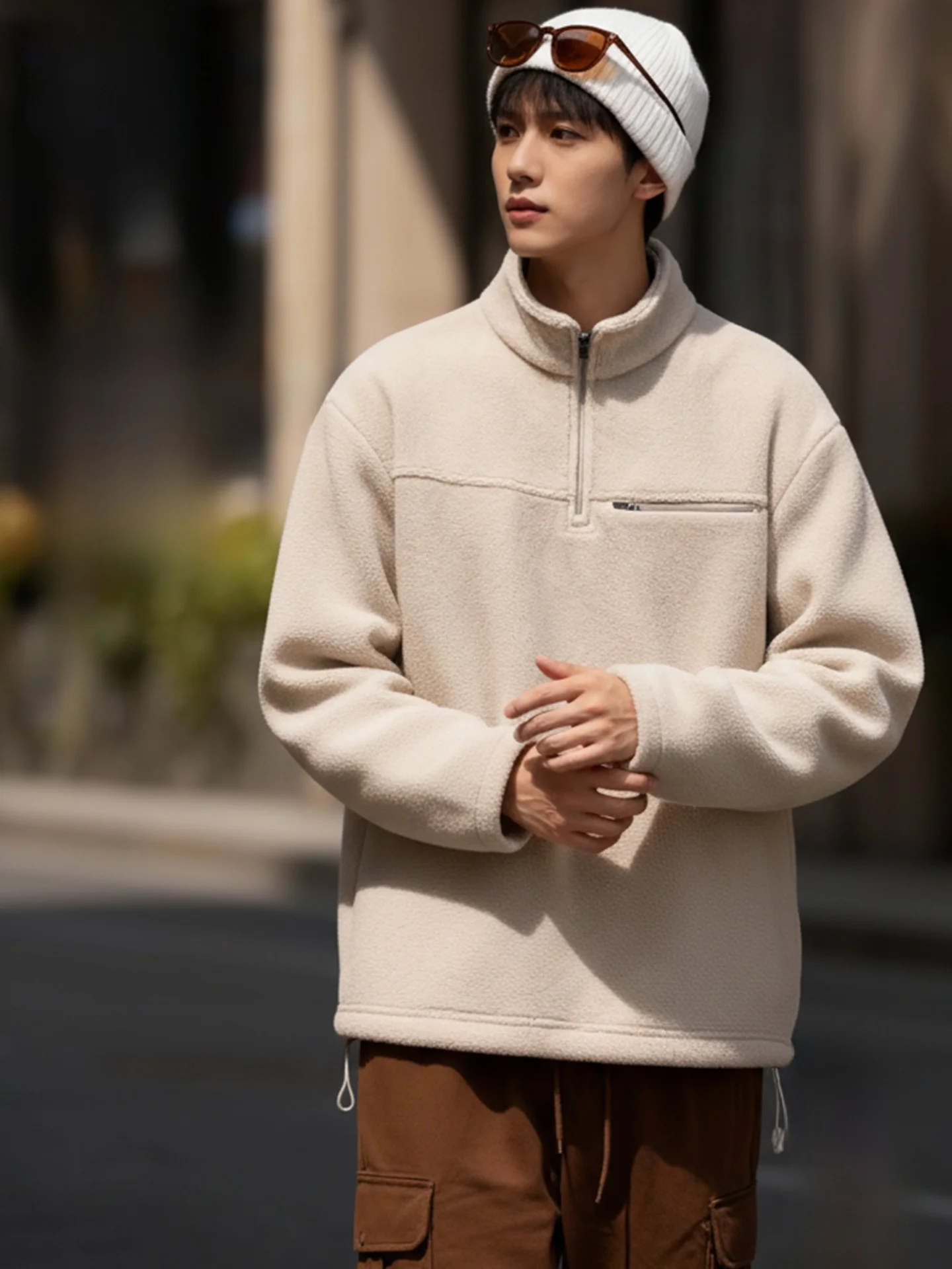 American Sle Thiened Long Sve Hoodie Men's Winter Casual Wear Zipper Design Polyester Fiber Warmth Clothing
American Sle Thiened Long Sve Hoodie Men's Winter Casual Wear Zipper Design Polyester Fiber Warmth Clothing