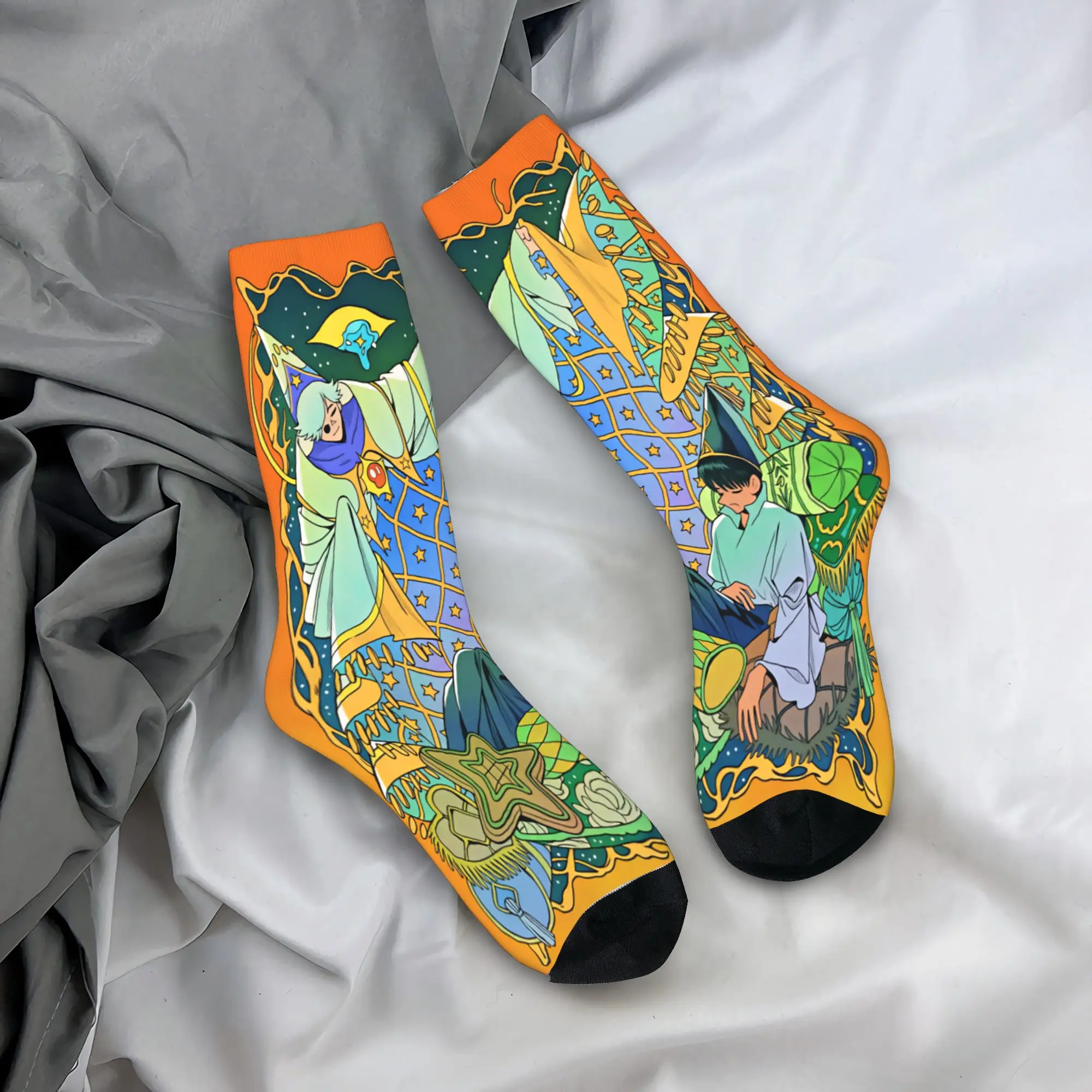 Witch Hat Atelier Socks Anti Skid Stockings Unisex Men Warm Soft Running Socks Winter Trendy Pattern Socks
Witch Hat Atelier Socks Anti Skid Stockings Unisex Men Warm Soft Running Socks Winter Trendy Pattern Socks