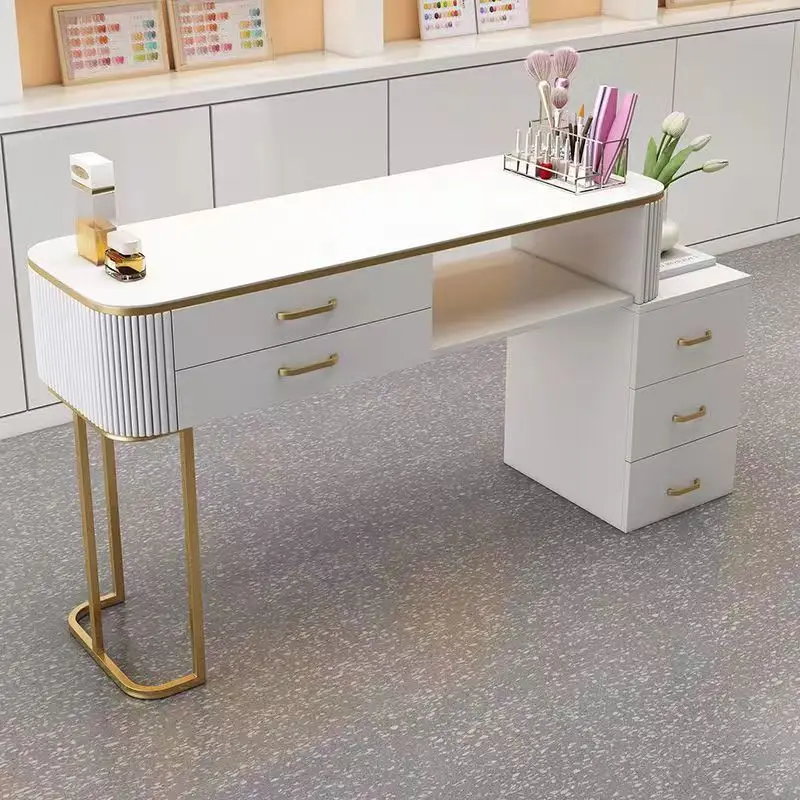White Glass Single Light Luxury Simple Nail Salon Furniture And Chairs Set Storage Folding Portable Nail Desk Table For Manicure
White Glass Single Light Luxury Simple Nail Salon Furniture And Chairs Set Storage Folding Portable Nail Desk Table For Manicure
