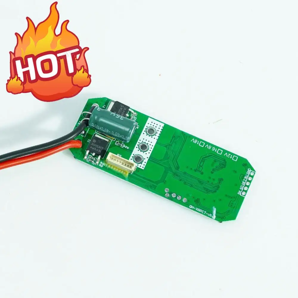 16.8V Drill Controller Handheld Drill 6.6*2.5cm Charging Drill Protection Board ABS Metal Circuit Board Protection
16.8V Drill Controller Handheld Drill 6.6*2.5cm Charging Drill Protection Board ABS Metal Circuit Board Protection