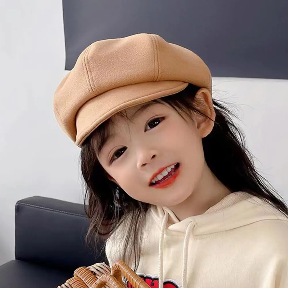 Children Headwear Girls Vintage Newsboy Cap for Autumn Winter Outdoor Activities Children's Beret with Short Brim in Solid
Children Headwear Girls Vintage Newsboy Cap for Autumn Winter Outdoor Activities Children's Beret with Short Brim in Solid