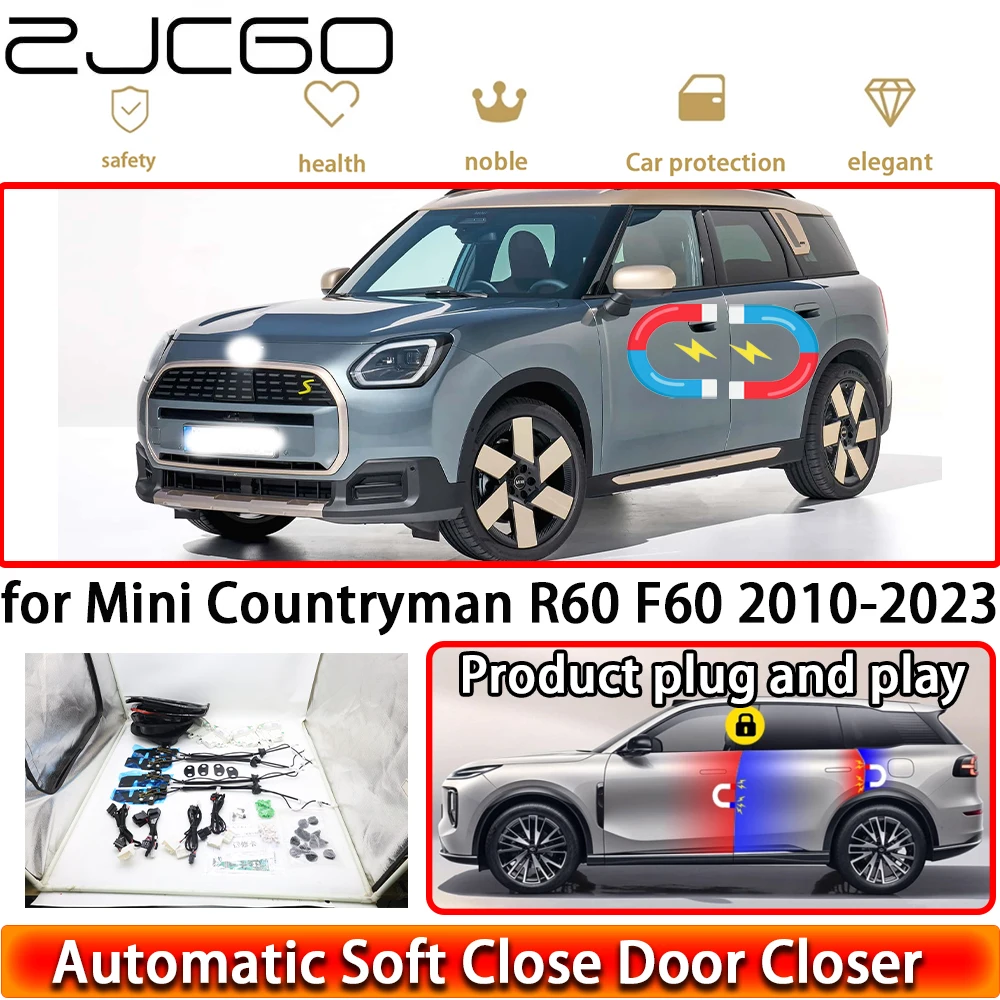 ZJCGO for Mini Countryman R60 F60 2010-2023 Soft Close Door Kit Power Closing Latch System Auto Pull Door Easy Close Plug & Play
ZJCGO for Mini Countryman R60 F60 2010-2023 Soft Close Door Kit Power Closing Latch System Auto Pull Door Easy Close Plug & Play