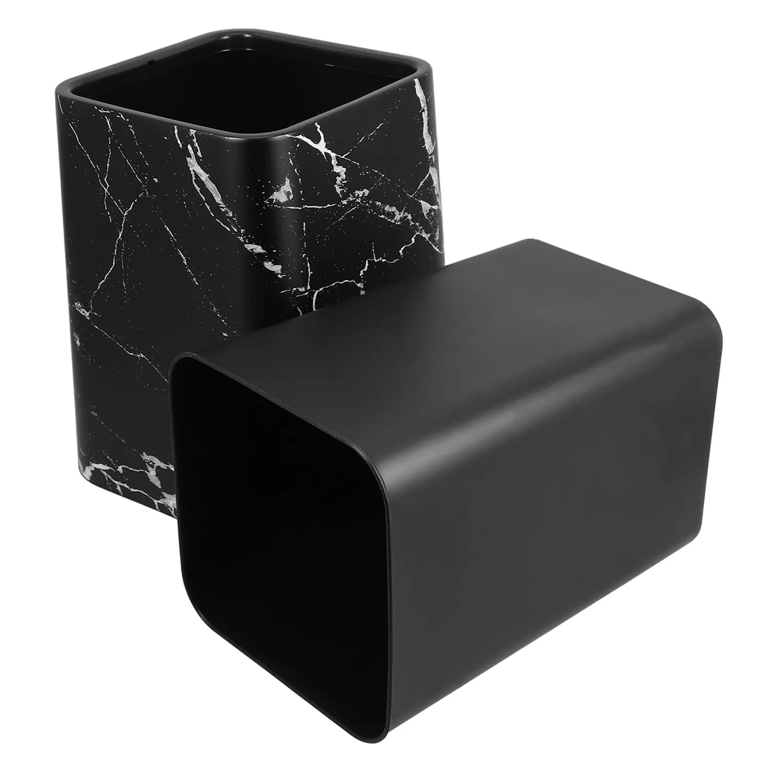 Marble Trash Can Double Layer Design Wide Opening Sturdy PP Material Modern Bathroom Trashcan Kitchen Waste Basket Bedroom
Marble Trash Can Double Layer Design Wide Opening Sturdy PP Material Modern Bathroom Trashcan Kitchen Waste Basket Bedroom