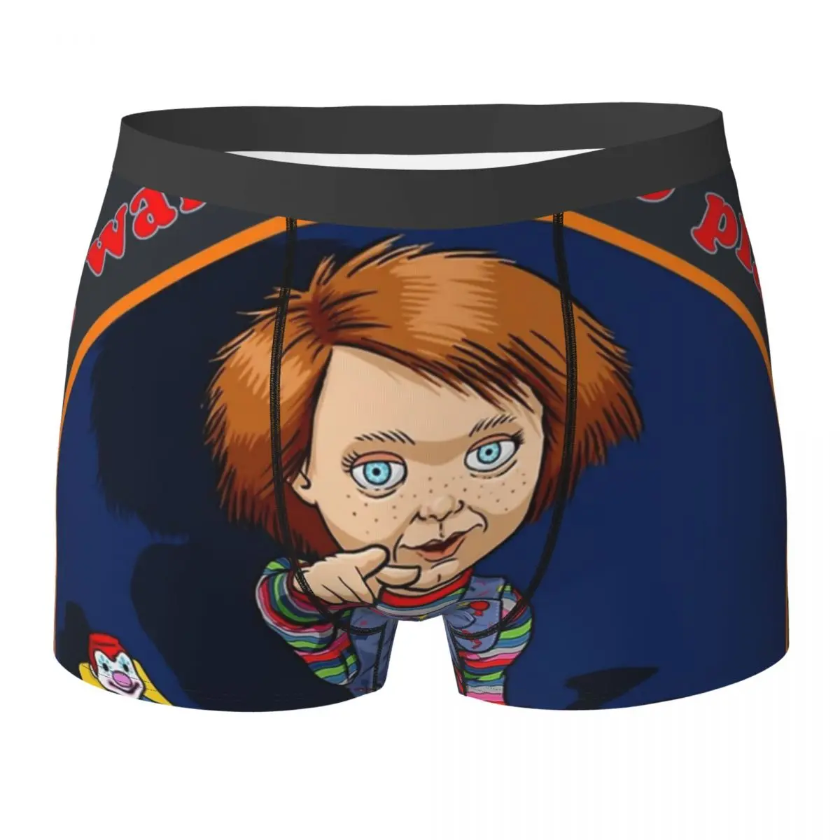 Hide The Soul Chucky Underwear Pouch High Quality Trunk Printed Shorts Briefs Breathable Men Underpants Plus Size
Hide The Soul Chucky Underwear Pouch High Quality Trunk Printed Shorts Briefs Breathable Men Underpants Plus Size