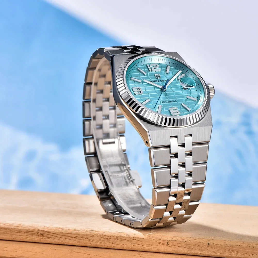 PAGANI DESIGN PDYS027 Automatic Mechanical Wristwatches Miyota 8215 honeycomb homage Sapphire stainless steel Watch for men
PAGANI DESIGN PDYS027 Automatic Mechanical Wristwatches Miyota 8215 honeycomb homage Sapphire stainless steel Watch for men