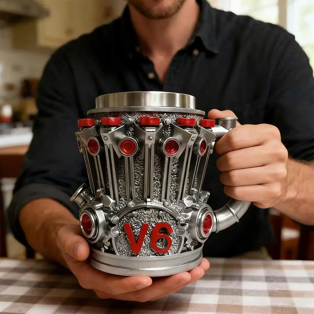 V6 Makeup Creative Resin Stainless Steel Water Cup Personalized Wine Cup Gift Decoration Coffee Mug Cool Idea
V6 Makeup Creative Resin Stainless Steel Water Cup Personalized Wine Cup Gift Decoration Coffee Mug Cool Idea
