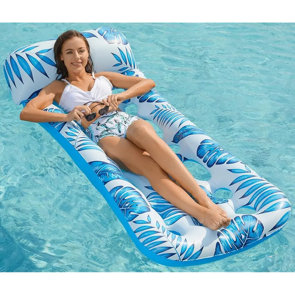 Inflatable Pool Float Lounge - Floaties Rafts For Adults Floating Lounger Sun Tanning Floats Cool Water Floaty Swimming Lake
Inflatable Pool Float Lounge - Floaties Rafts For Adults Floating Lounger Sun Tanning Floats Cool Water Floaty Swimming Lake