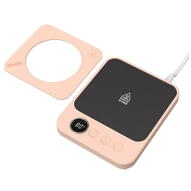 Coffee Cup Warmer For Desk, Electric Heated Mug Cup Warmer, Auto Shut Off, Office Desk Home Kitchen Pink EU Plug Easy Install
Coffee Cup Warmer For Desk, Electric Heated Mug Cup Warmer, Auto Shut Off, Office Desk Home Kitchen Pink EU Plug Easy Install