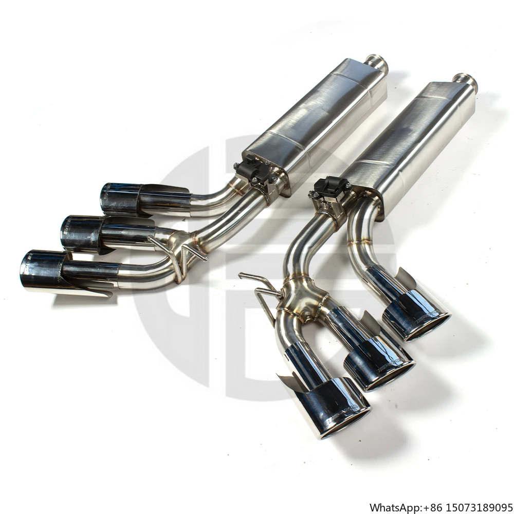 Exhaust System Performance Catback for G500 G63 G65 W464 Muffler With Tips
Exhaust System Performance Catback for G500 G63 G65 W464 Muffler With Tips