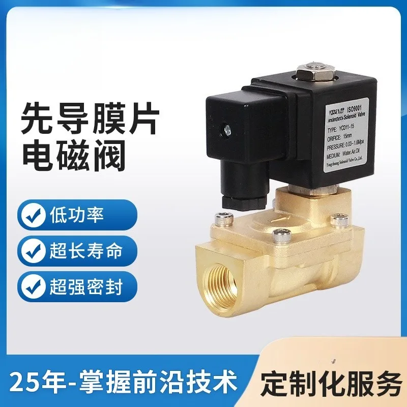 YCD11 high-pressure solenoid water valve
YCD11 high-pressure solenoid water valve