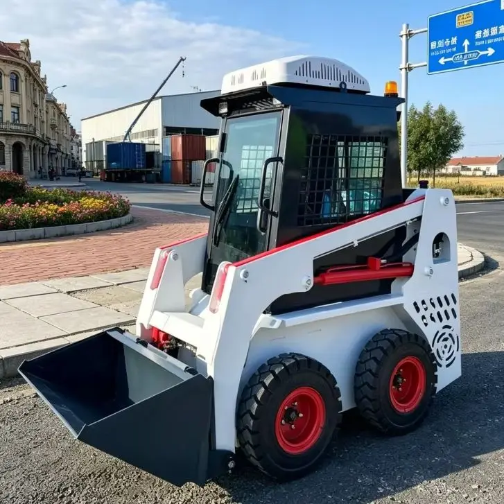 Customized Ride-on Compact Skid Steer Loader for Small Yard Handling, Cargo Loading and Unloading Skid Steer Equipment
Customized Ride-on Compact Skid Steer Loader for Small Yard Handling, Cargo Loading and Unloading Skid Steer Equipment