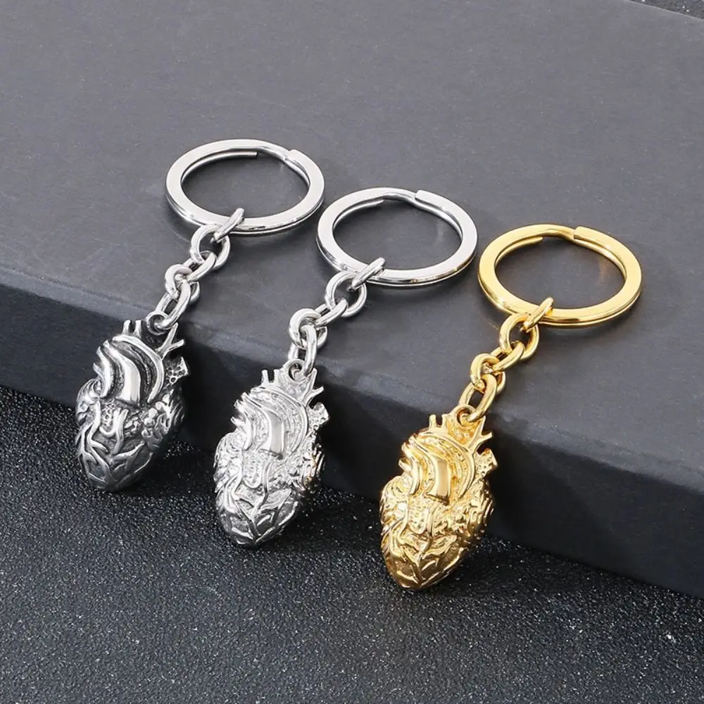 High Quality Heart Shape Car Keychain Anatomy Biology Charm Keyring Shiny Stainless Steel Fashion Pendant Gifts
High Quality Heart Shape Car Keychain Anatomy Biology Charm Keyring Shiny Stainless Steel Fashion Pendant Gifts