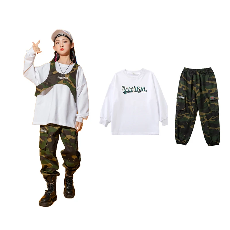 Children Street Dance Outfits Boy Modern Dance Rave Clothes Jazz Dance Costumes Cosplay For Girls Costume Hiphop Suit
Children Street Dance Outfits Boy Modern Dance Rave Clothes Jazz Dance Costumes Cosplay For Girls Costume Hiphop Suit