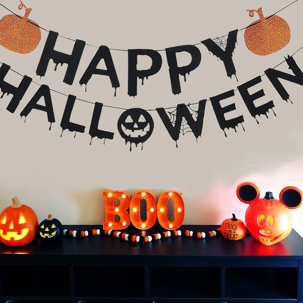 Home Decor Halloween Banner Happy Birthday Decorations Party Pumpkin Doorway Pendant
Home Decor Halloween Banner Happy Birthday Decorations Party Pumpkin Doorway Pendant