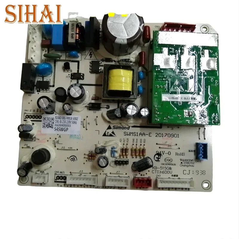 Используется для компьютерной платы холодильника Skyworth B2062-001-MB18, плата питания owersПлата управления CW545WGP
Используется для компьютерной платы холодильника Skyworth B2062-001-MB18, плата питания owersПлата управления CW545WGP