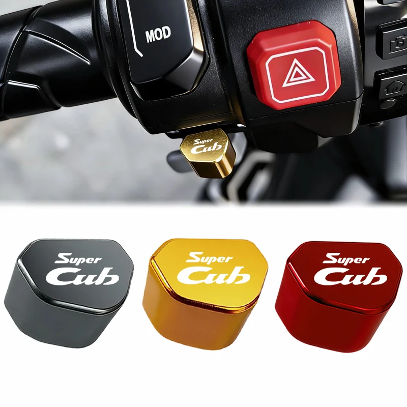 CNC For Honda Super CUB C70 90 110 C125 Motorcycle turn signal switch button modification turn key cap Accessories
CNC For Honda Super CUB C70 90 110 C125 Motorcycle turn signal switch button modification turn key cap Accessories