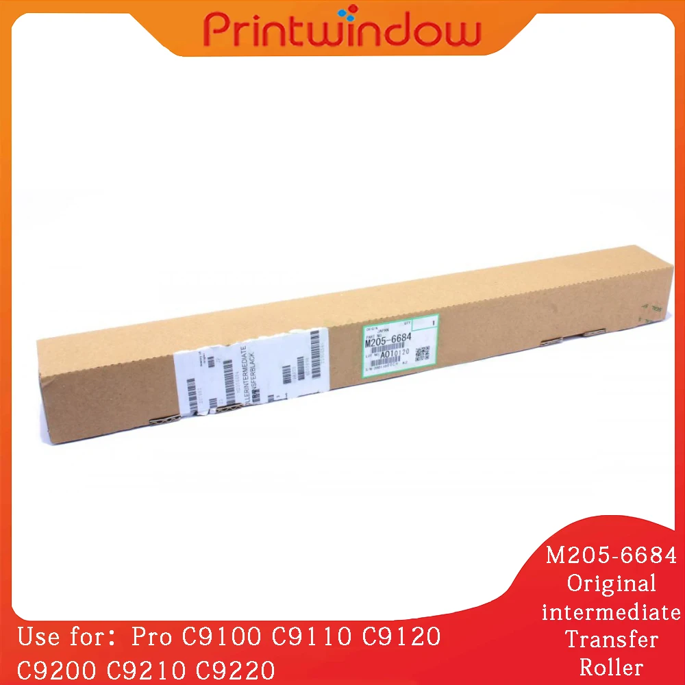 M205-6684 Оригинальный промежуточный ролик переноса, черный для Ricoh Pro C9100 C9110 C9120 C9200 C9210 C9220 1-й ролик переноса
M205-6684 Оригинальный промежуточный ролик переноса, черный для Ricoh Pro C9100 C9110 C9120 C9200 C9210 C9220 1-й ролик переноса