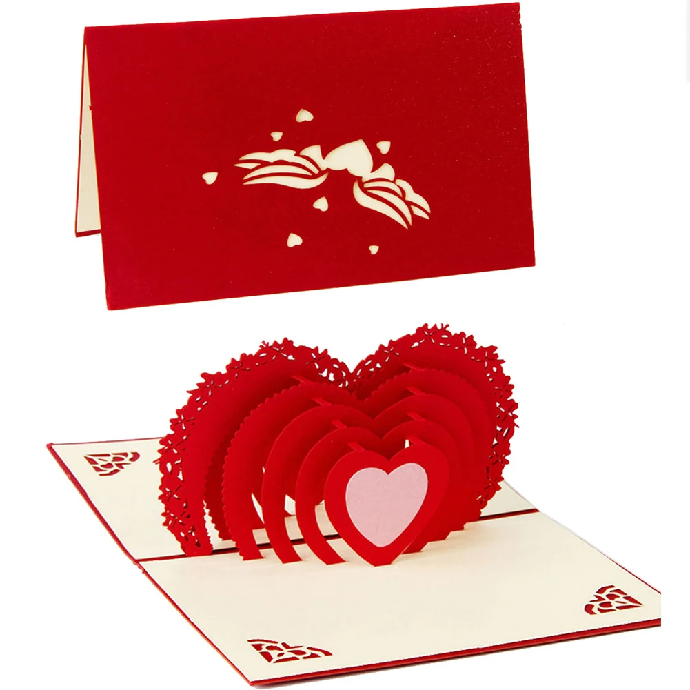 3D Pop Up Card, Heart to Heart, Anniversary, Valentine, Birthday, Thank You, Christmas, New, 10 Pcs
3D Pop Up Card, Heart to Heart, Anniversary, Valentine, Birthday, Thank You, Christmas, New, 10 Pcs