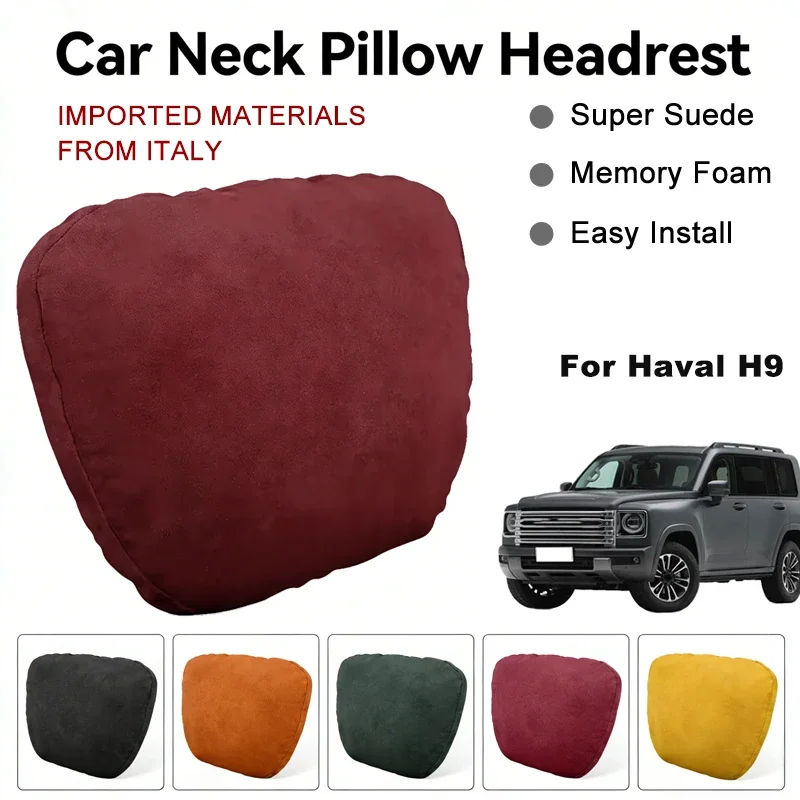 Italy Suede Car Neck Rest Pillow For Haval H9 Seat Head Neck Support Cushion Auto Interior Accessories
Italy Suede Car Neck Rest Pillow For Haval H9 Seat Head Neck Support Cushion Auto Interior Accessories
