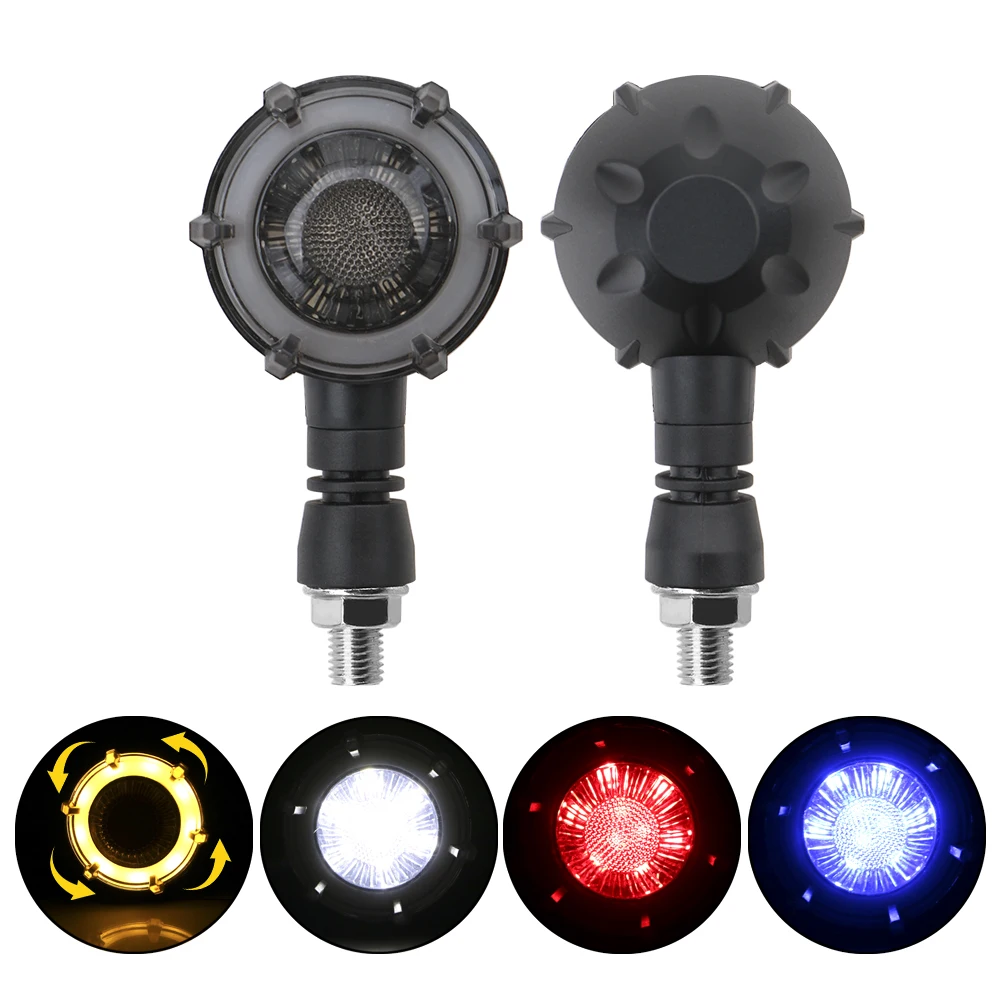Turn Indicators Signal Lamp Daytime Running Light Motorcycle Turn Signal Warning Lights DRL A Pair LED Flashers
Turn Indicators Signal Lamp Daytime Running Light Motorcycle Turn Signal Warning Lights DRL A Pair LED Flashers