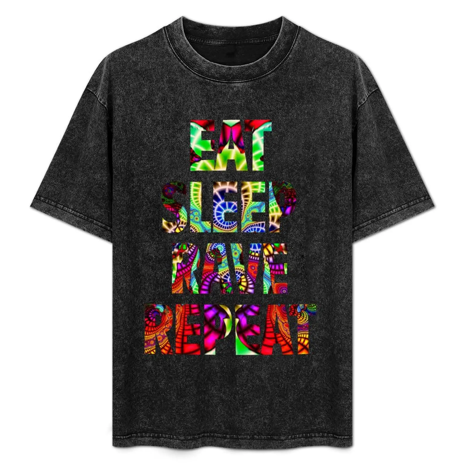Eat Sleep Rave Repeat T-Shirt Basic Simple Design Short Sleeve Shirt
Eat Sleep Rave Repeat T-Shirt Basic Simple Design Short Sleeve Shirt
