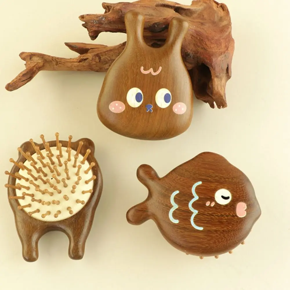 1 Pc Cartoon Cute Animals Air Cushion Comb Natural Wooden Curly Hair Care Comb Household Woman Scalp Relieve Stress Brush
1 Pc Cartoon Cute Animals Air Cushion Comb Natural Wooden Curly Hair Care Comb Household Woman Scalp Relieve Stress Brush