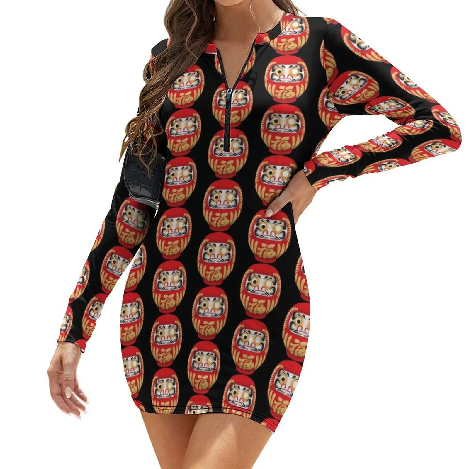 Daruma Doll Long-Sleeve Bodycon Dress luxury evening dresses 2024 dress dresses long sleeve dresses Female clothing
Daruma Doll Long-Sleeve Bodycon Dress luxury evening dresses 2024 dress dresses long sleeve dresses Female clothing